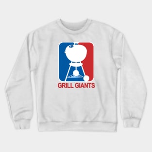 80's GrillGiant Red Crewneck Sweatshirt